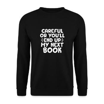 Author - Unisex Sweatshirt - black - Front - Alina (178cm) & Michal (187cm)