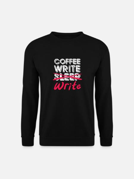 Author - Unisex Sweatshirt - black