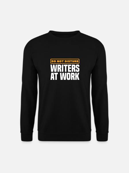 Author - Unisex Sweatshirt - black