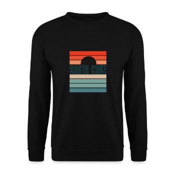Santa Cruz - Unisex Pullover - Schwarz - Vorne - Alina (178cm) & Michal (187cm)