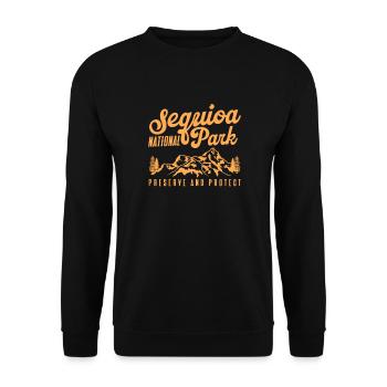 Californie - Sweat-shirt Unisexe - noir - Devant - Alina (178cm) & Michal (187cm)