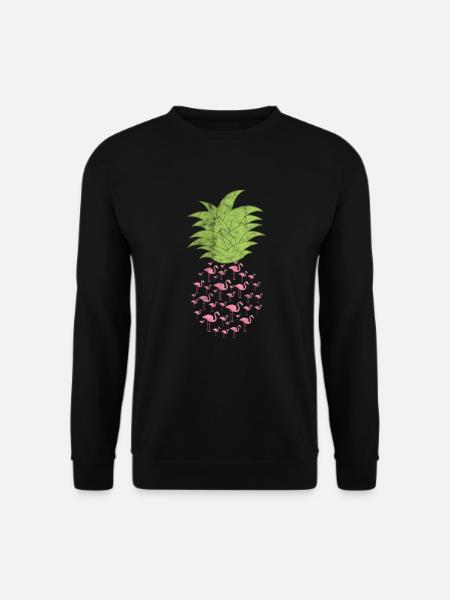 Flamingo - Unisex Sweatshirt - black