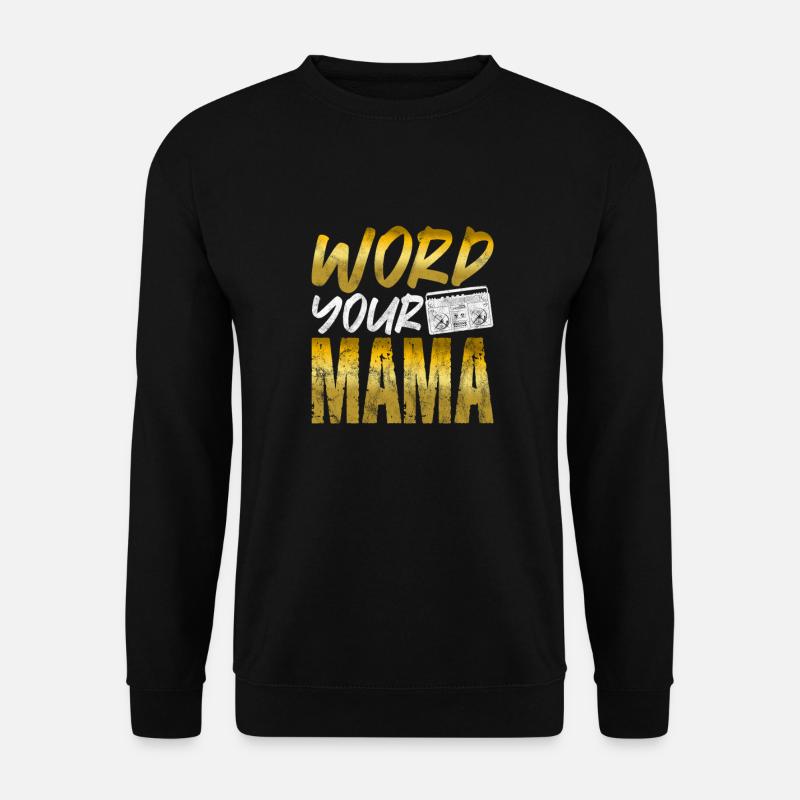 Hip Hop - Unisex Pullover - Schwarz