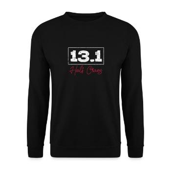 Courir - Sweat-shirt Unisexe - noir - Devant - Alina (178cm) & Michal (187cm)
