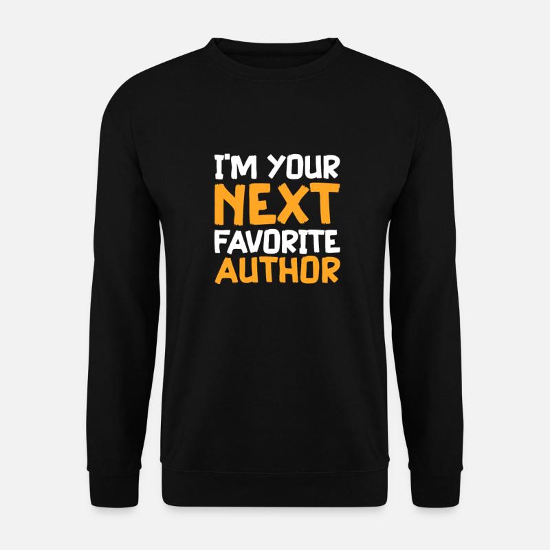 Author - Unisex Sweatshirt - black