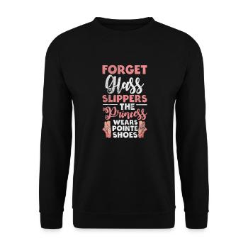 Ballet - Unisex Sweatshirt - black - Front - Alina (178cm) & Michal (187cm)