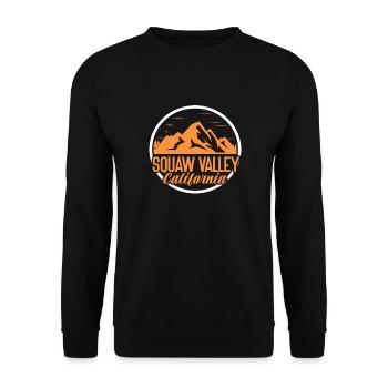 Californie - Sweat-shirt Unisexe - noir - Devant - Alina (178cm) & Michal (187cm)