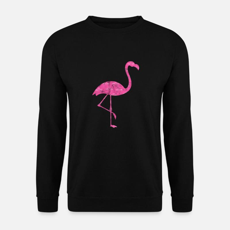 Flamingo - Unisex Pullover - Schwarz