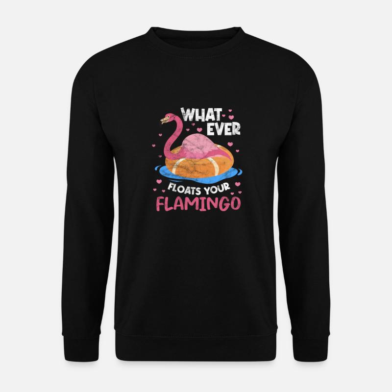 Flamant - Sweat-shirt Unisexe - noir