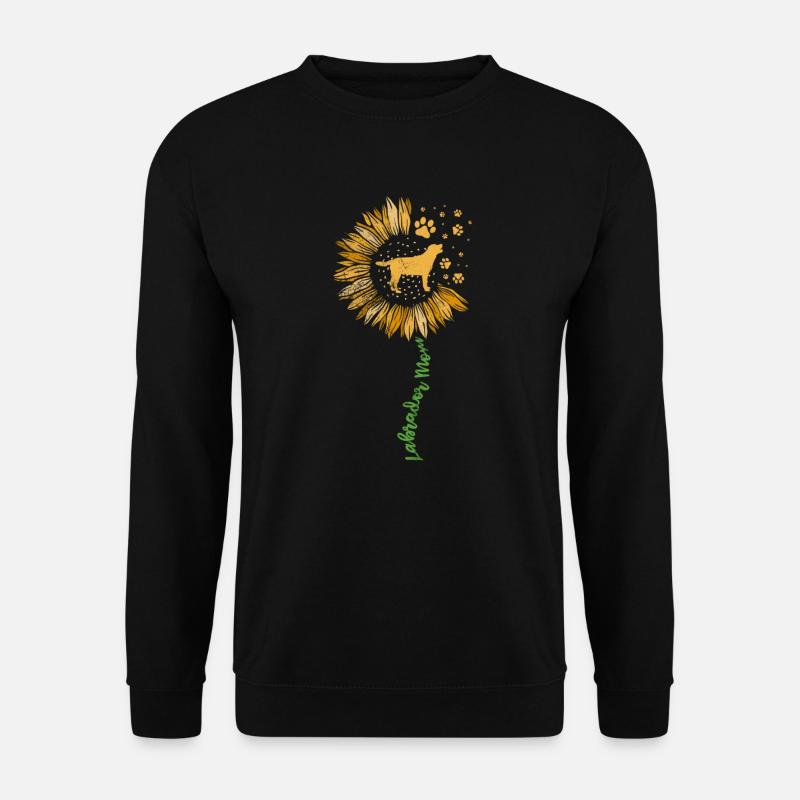 Labrador Mutter - Unisex Pullover - Schwarz