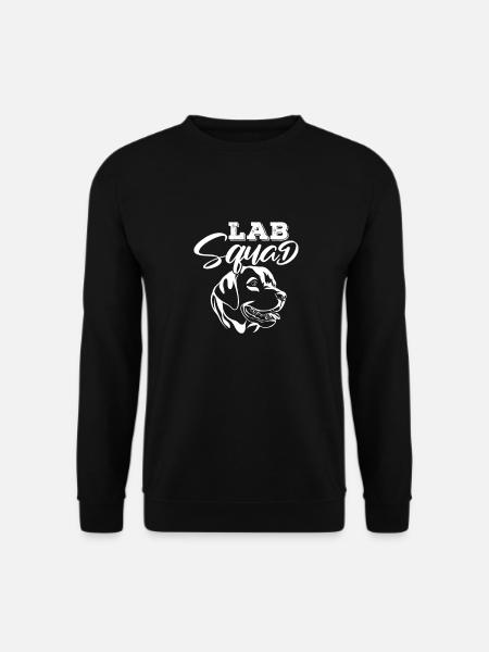 Labrador Hund Hunde Hunderasse Geschenk - Unisex Pullover - Schwarz