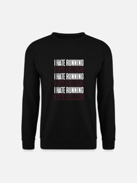 Run - Unisex Sweatshirt - black