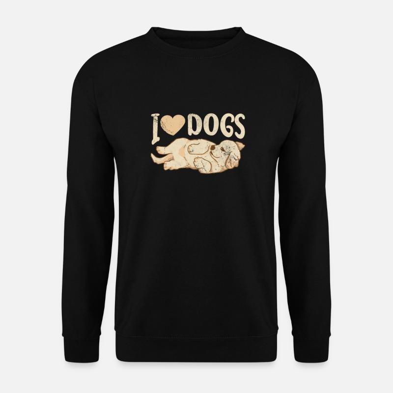 Golden Retriever - Unisex Pullover - Schwarz