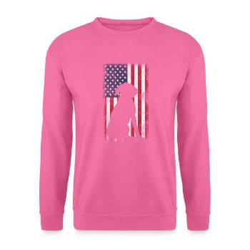 Labrador USA - Unisex Pullover - Pink - Vorne