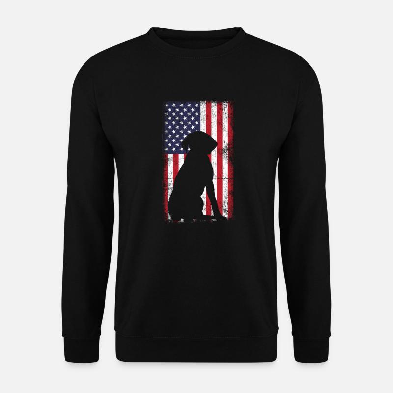 Labrador États-Unis - Sweat-shirt Unisexe - noir