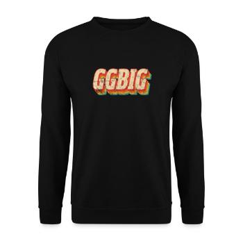 Grande sœur Frère frères et sœurs Cadeau - Sweat-shirt Unisexe - noir - Devant - Alina (178cm) & Michal (187cm)