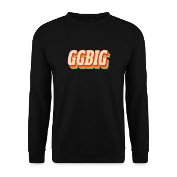 Older sister - Unisex Sweatshirt - black - Front - Alina (178cm) & Michal (187cm)