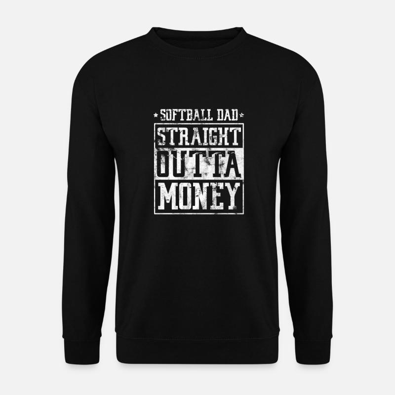 Softball - Unisex Sweatshirt - black