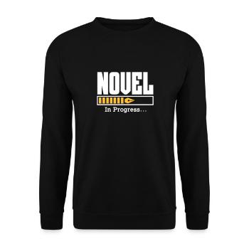 Author - Unisex Sweatshirt - black - Front - Alina (178cm) & Michal (187cm)