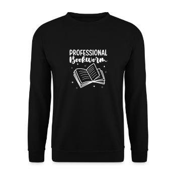 Author - Unisex Sweatshirt - black - Front - Alina (178cm) & Michal (187cm)