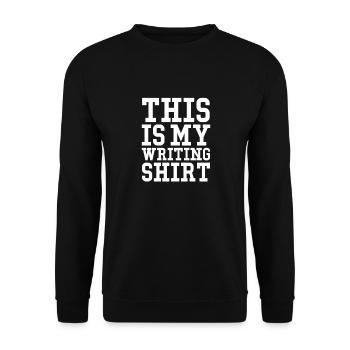 Author - Unisex Sweatshirt - black - Front - Alina (178cm) & Michal (187cm)