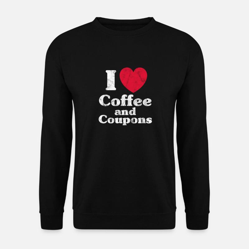 Café - Sweat-shirt Unisexe - noir