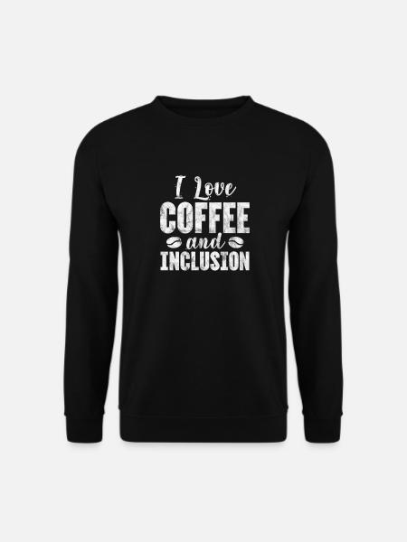 Kaffee - Unisex Pullover - Schwarz