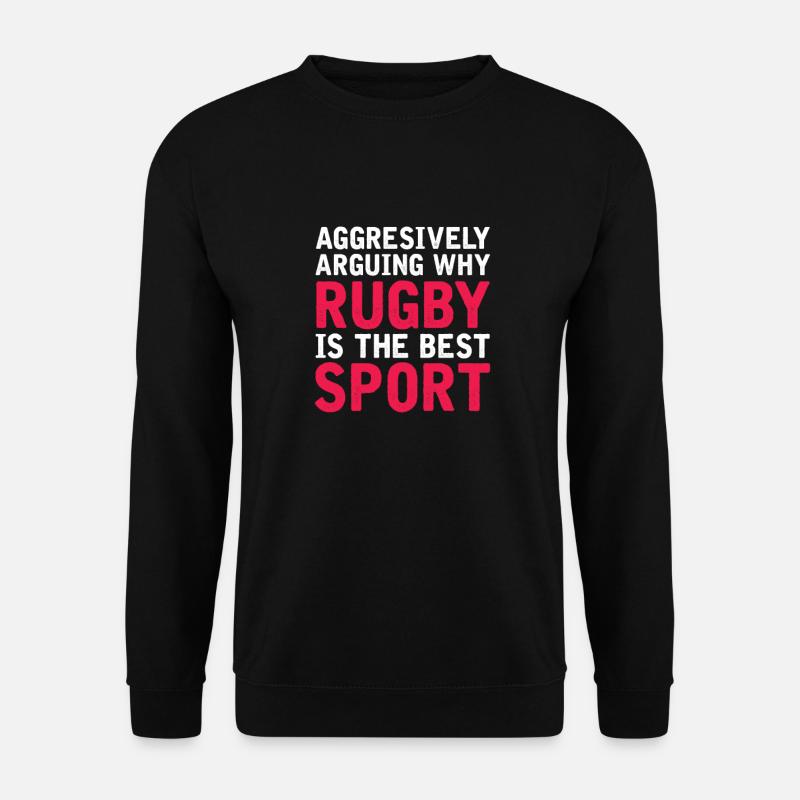 Rugby - Unisex Sweatshirt - black