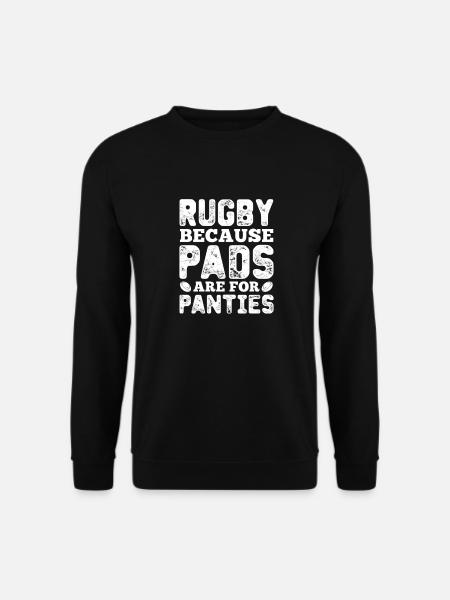 Rugby - Sweat-shirt Unisexe - noir