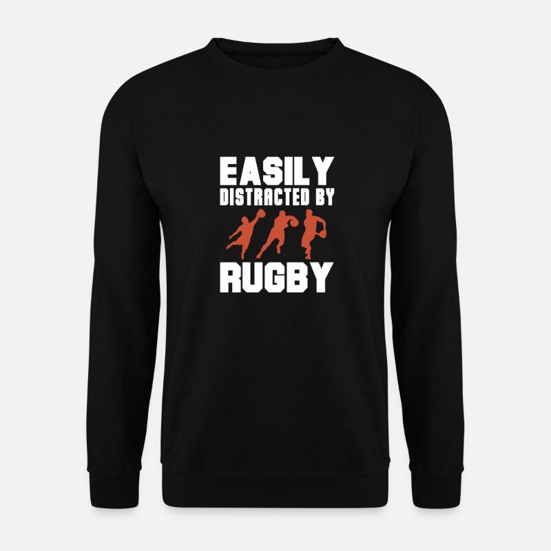 Rugby - Unisex Pullover - Schwarz