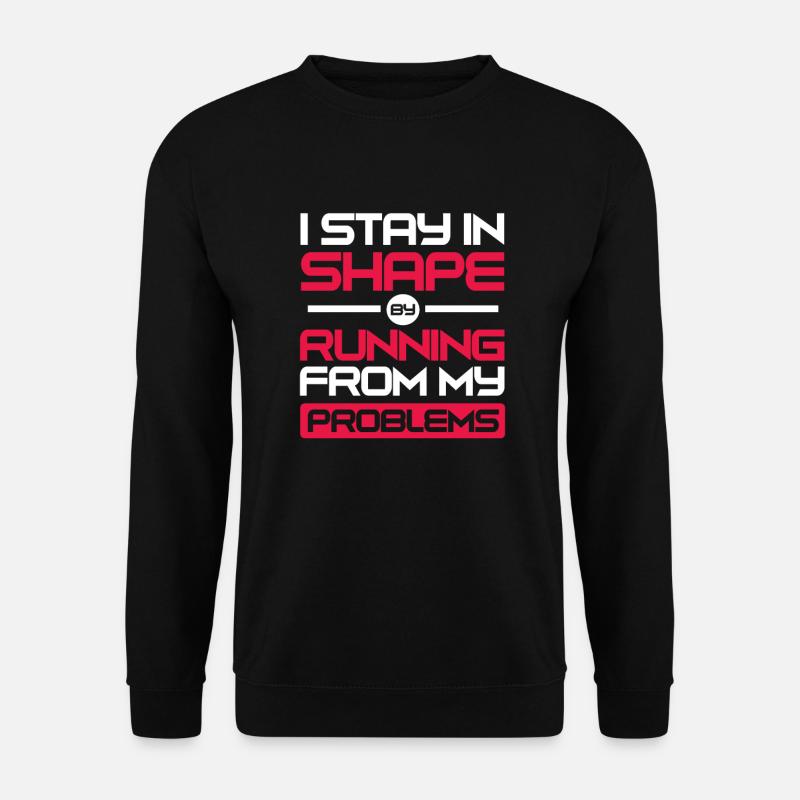 Run - Unisex Sweatshirt - black