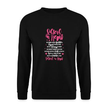 Soeur - Sweat-shirt Unisexe - noir - Devant - Alina (178cm) & Michal (187cm)