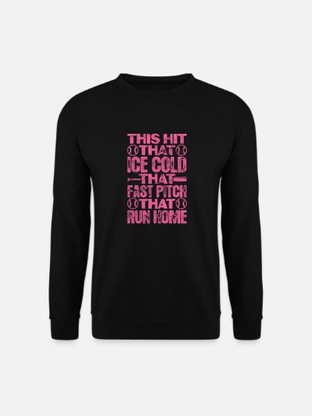 Softball - Unisex Sweatshirt - black