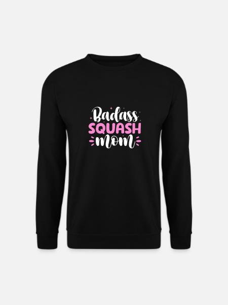 Squash Mutter - Unisex Pullover - Schwarz