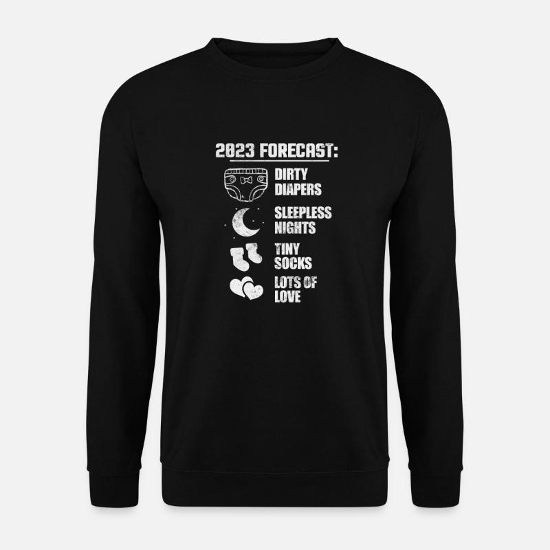Pregnancy - Unisex Sweatshirt - black