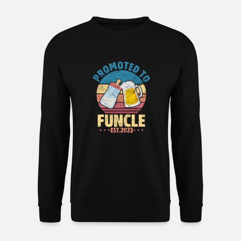 Pregnancy Uncle - Unisex Sweatshirt - black