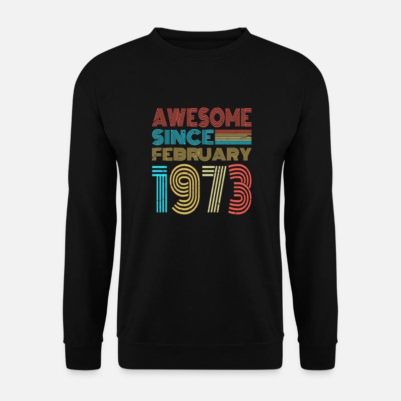 February 1973 - Unisex Sweatshirt - black