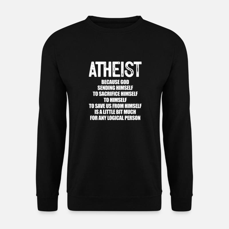 Atheist - Unisex Sweatshirt - black