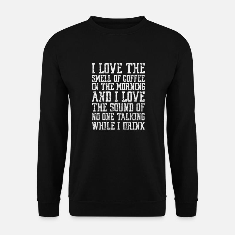 Coffee - Unisex Sweatshirt - black