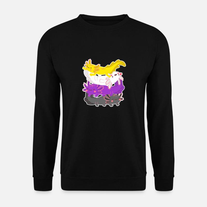 Axolotl - Unisex Sweatshirt - black