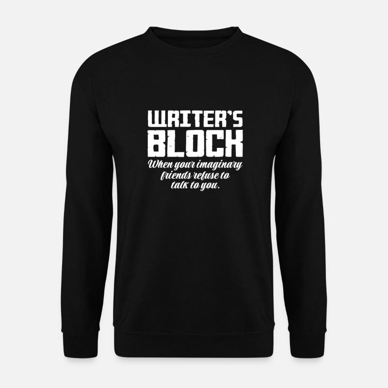 Autor - Unisex Pullover - Schwarz