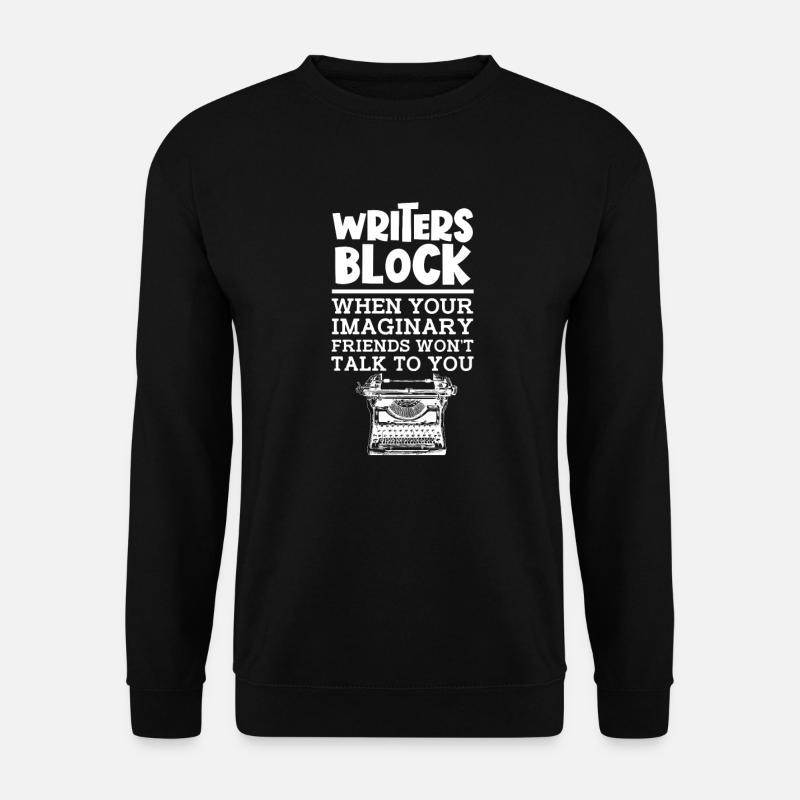 Autor - Unisex Pullover - Schwarz