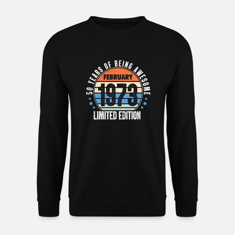 February 1973 - Unisex Sweatshirt - black