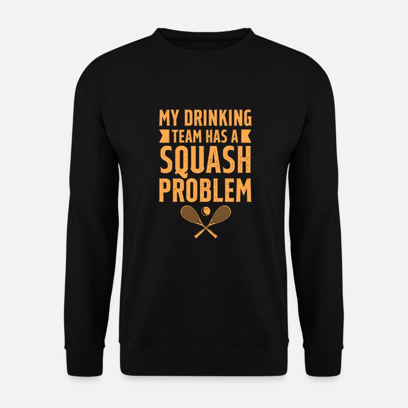 Squash - Unisex Pullover - Schwarz