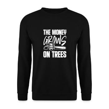 Arboriculteurs - Sweat-shirt Unisexe - noir - Devant - Alina (178cm) & Michal (187cm)