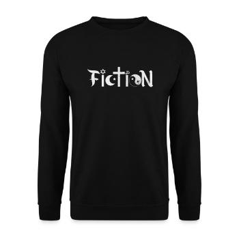 Atheist Atheism Anti Religion God Gift - Unisex Sweatshirt - black - Front - Alina (178cm) & Michal (187cm)