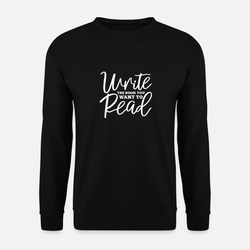 Autor - Unisex Pullover - Schwarz