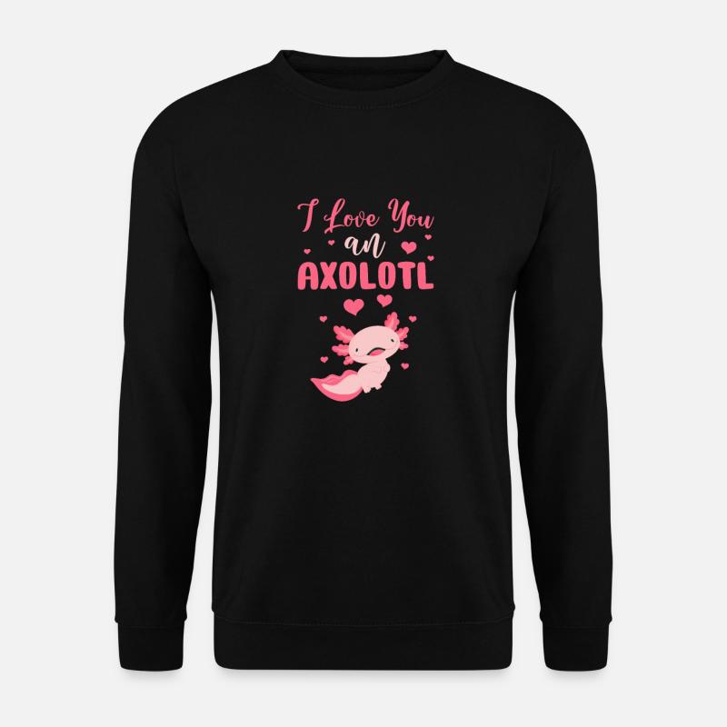 Axolotl - Unisex Pullover - Schwarz