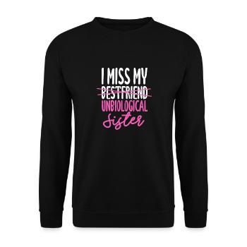 Soeur - Sweat-shirt Unisexe - noir - Devant - Alina (178cm) & Michal (187cm)