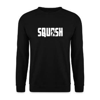 Squash - Unisex Pullover - Schwarz - Vorne - Alina (178cm) & Michal (187cm)